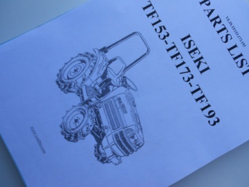 Vues éclatées Iseki  - Iseki : TF153, TF173, TF193
