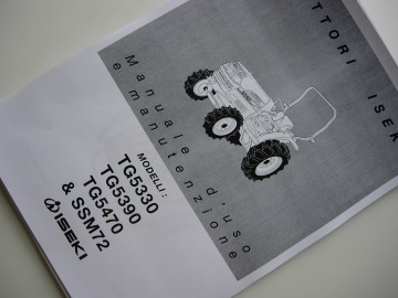 Manuel utilisateur Iseki en Italien