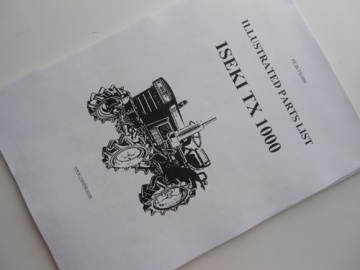 Vues éclatées Iseki  - Iseki : TX, TX1000
