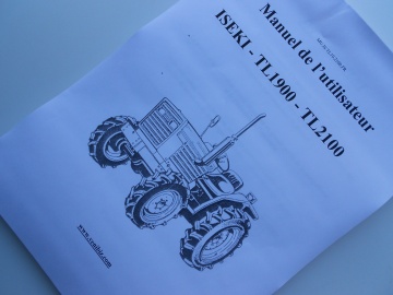 Manuel Utilisateur Iseki en français