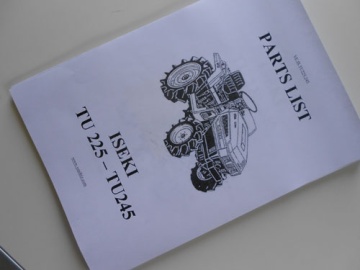 Vues éclatées Iseki  - Iseki : TU225, TU245
