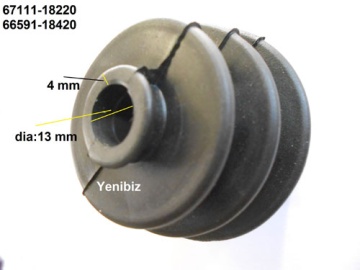 Soufflet levier vitesses - Kubota : B1200, B1400, B1402, B1500, B1502, B1600
Zen-Noh : ZB1200, ZB1400, ZB1402, ZB1500, ZB1502, ZB1600

