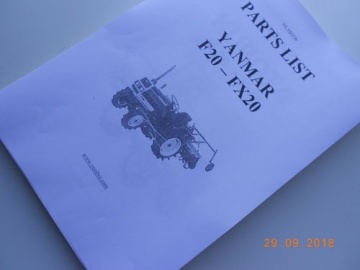Vues éclatées Yanmar  - Yanmar : F20 - FX20
