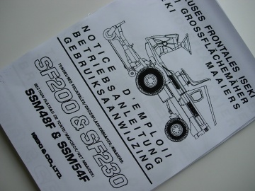 Manuel Utilisateur Tondeuse Frontale Iseki FR.D.NL - Iseki : Mowers
