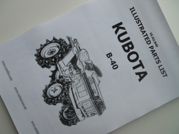 Vues éclatées Kubota - Kubota : B40
