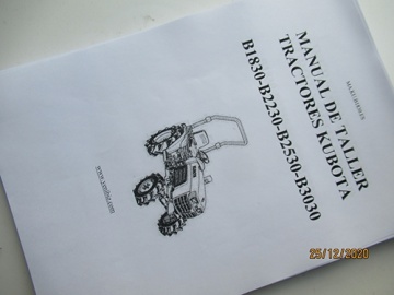 Manuel Atelier Kubota en espagnol - Kubota : B1830
