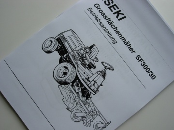 Manuel Utilisateur Tondeuse Frontale Iseki en allemand - Iseki : Mowers
