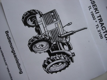Manuel utilisateur Iseki en allemand - Iseki : TL, TL1900, TL2100
