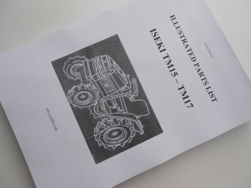 Vues éclatées Iseki  - Iseki : TM, TM15, TM17
