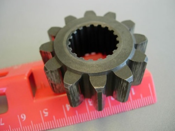 Pignon 12 dents  - Iseki : TX, TX1300, TX1410, TX1500, TX1510, TX2140, TX2160
