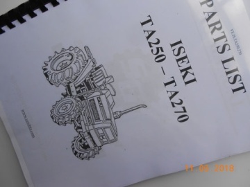 Vues éclatées Iseki  - Iseki : TA, TA250, TA270
