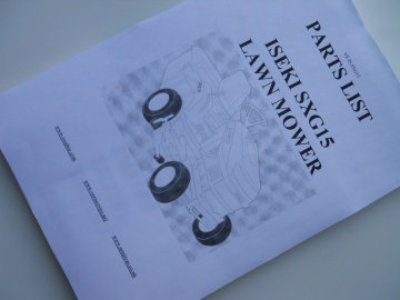 Vues éclatées Iseki  - Iseki : Mowers
