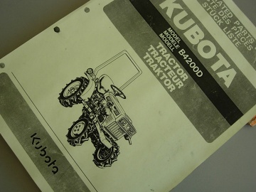 Vues éclatées Kubota - Kubota : B4200
