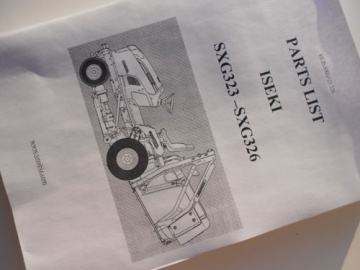 Vues éclatées Iseki  - Iseki : Mowers
