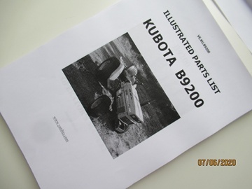 Vues éclatées Kubota - Kubota : B9200
