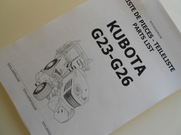 Vues éclatées Kubota FR - D - GB - Kubota : Mower
