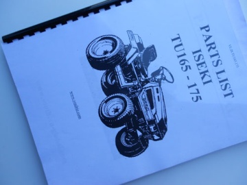 Vues éclatées Iseki  - Iseki : TU165, TU175, TU PP
