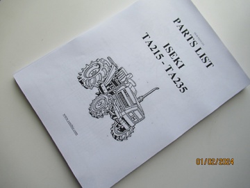 Vues éclatées Iseki  - Iseki : TA215, TA235
