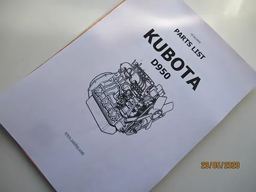 Vues éclatées Kubota - Kubota : Excavator, KH51
Vues éclatées Kubota - Kubota : Excavator, KH51